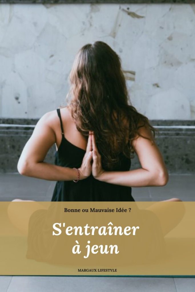 s'entraîner à jeun 2