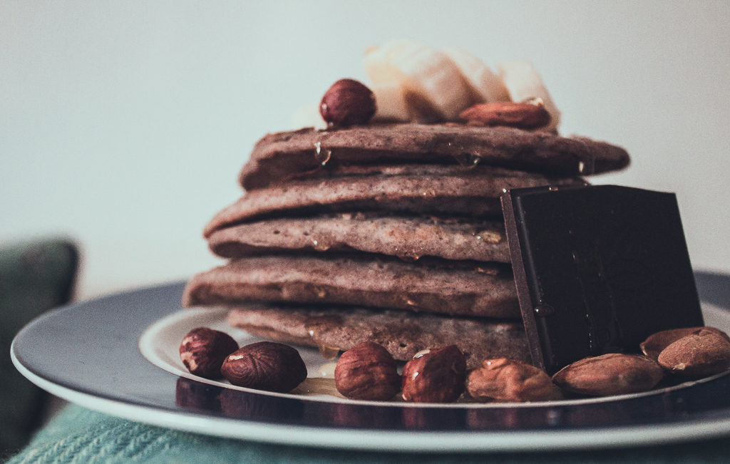 pancakes vegan à la banane 2