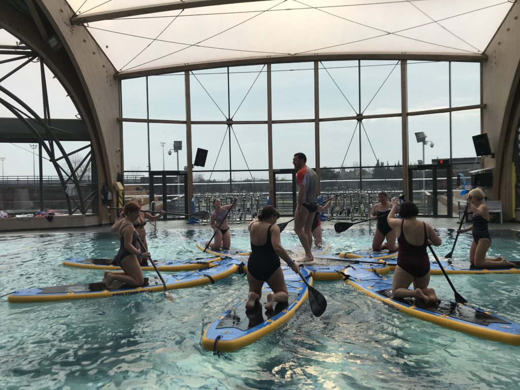 j'ai testé l'aqua stand up paddle