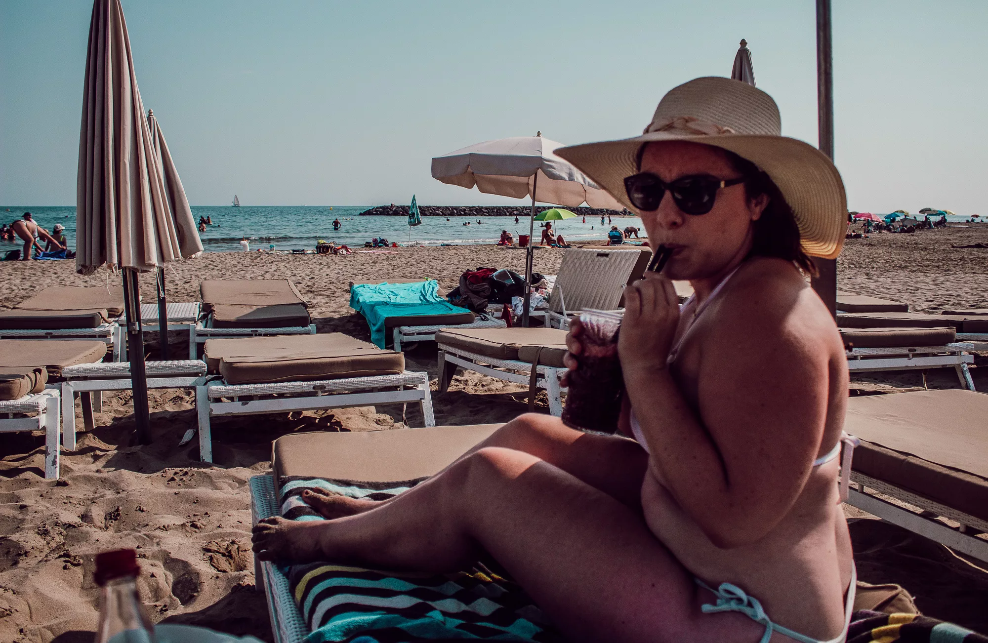 la photo qui m'a fait réaliser l'importance de ma prise de poids