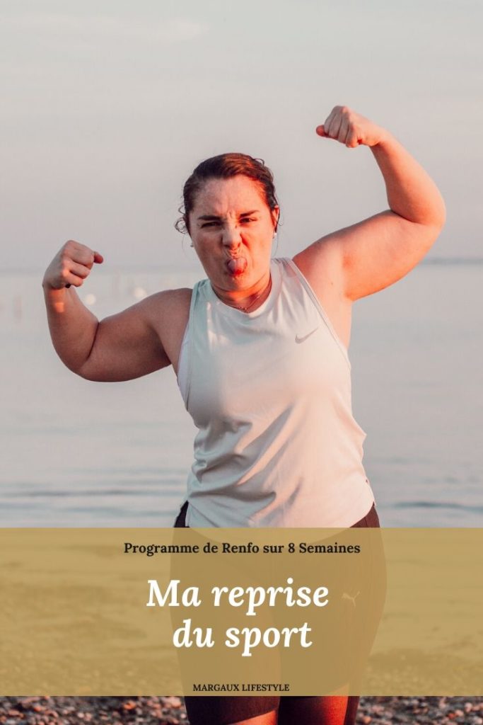 ma reprise du sport - renfo, course à pied et objectifs 2
