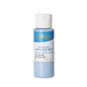 Peinture Acrylique Bleu Gris Mat
