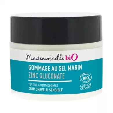 Gommage Cuir Chevelu au sel marin Mademoiselle Bio