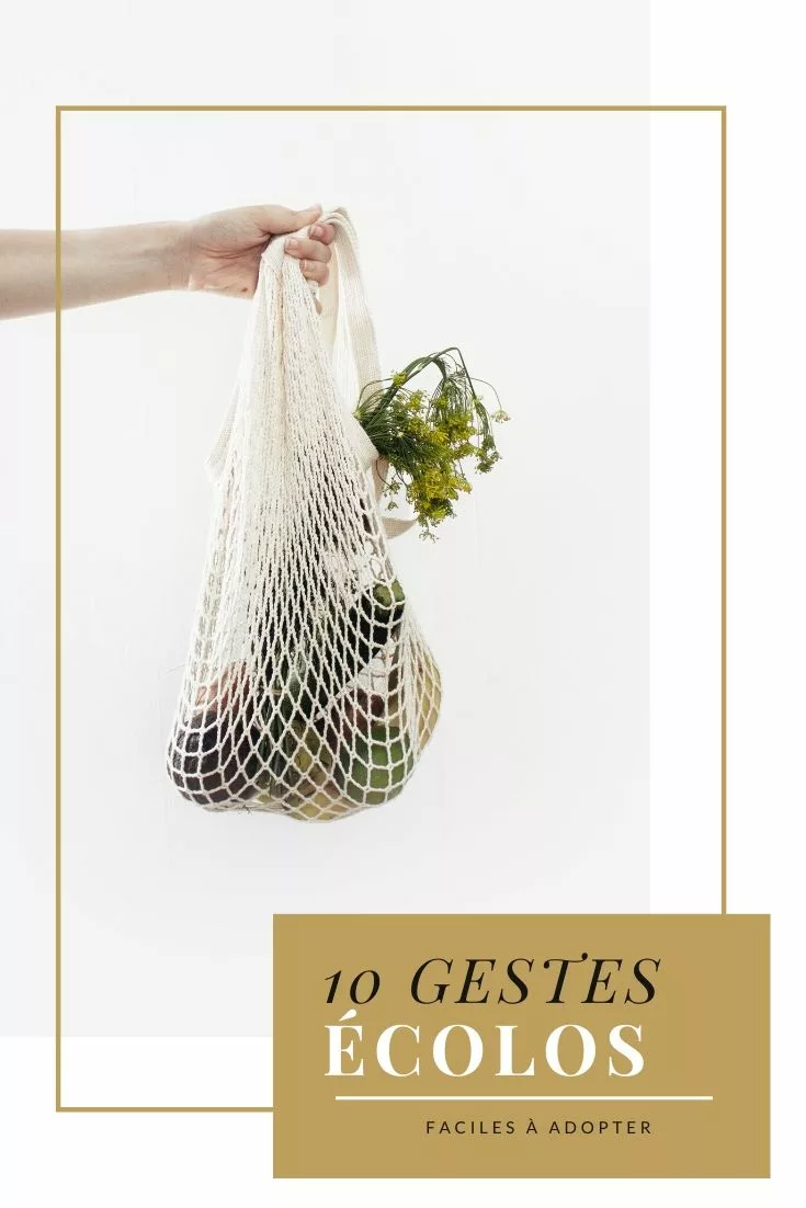 10 gestes écolos faciles à mettre en place 1