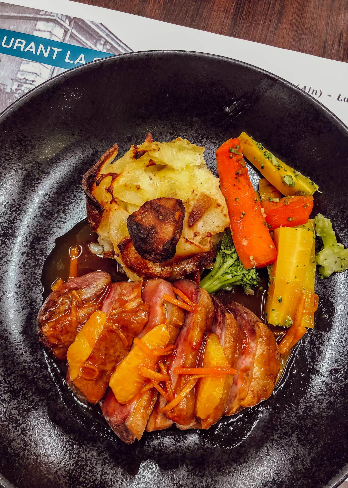 Magret du Restaurant de la Gare