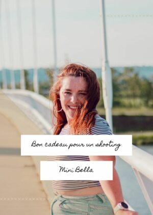 Bon cadeau pour un shooting photo mini bella sur Lyon