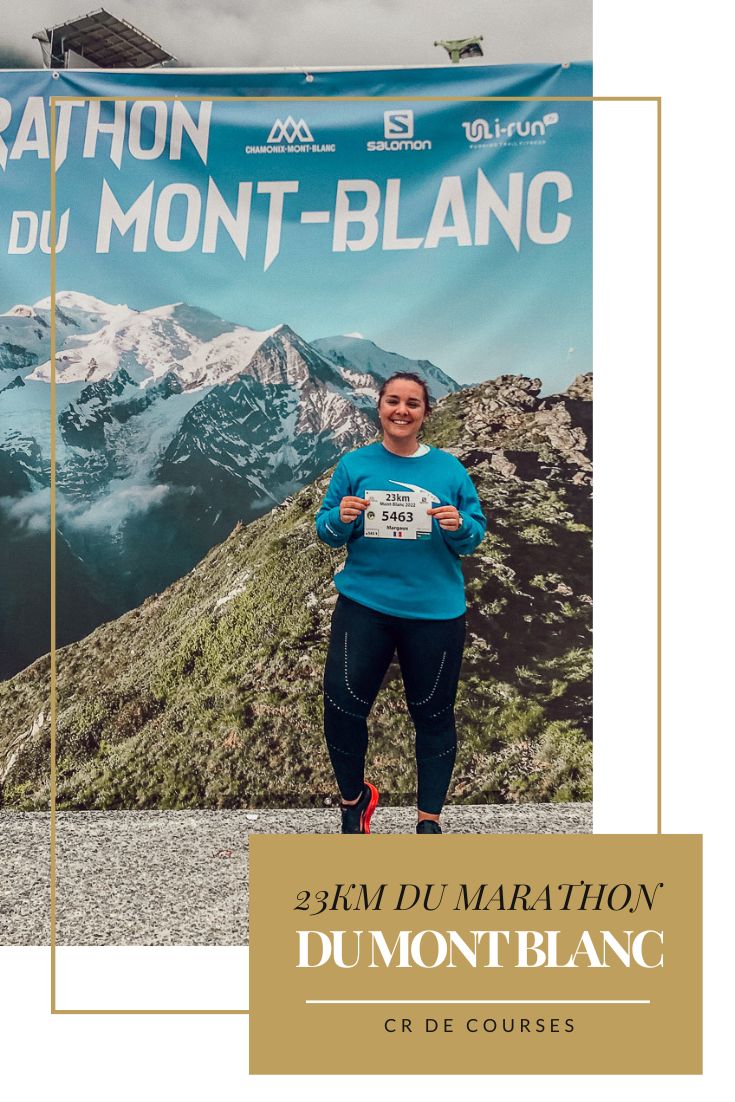 Compte-rendu de mon premier trail : les 23 km du marathon du Mont Blanc...