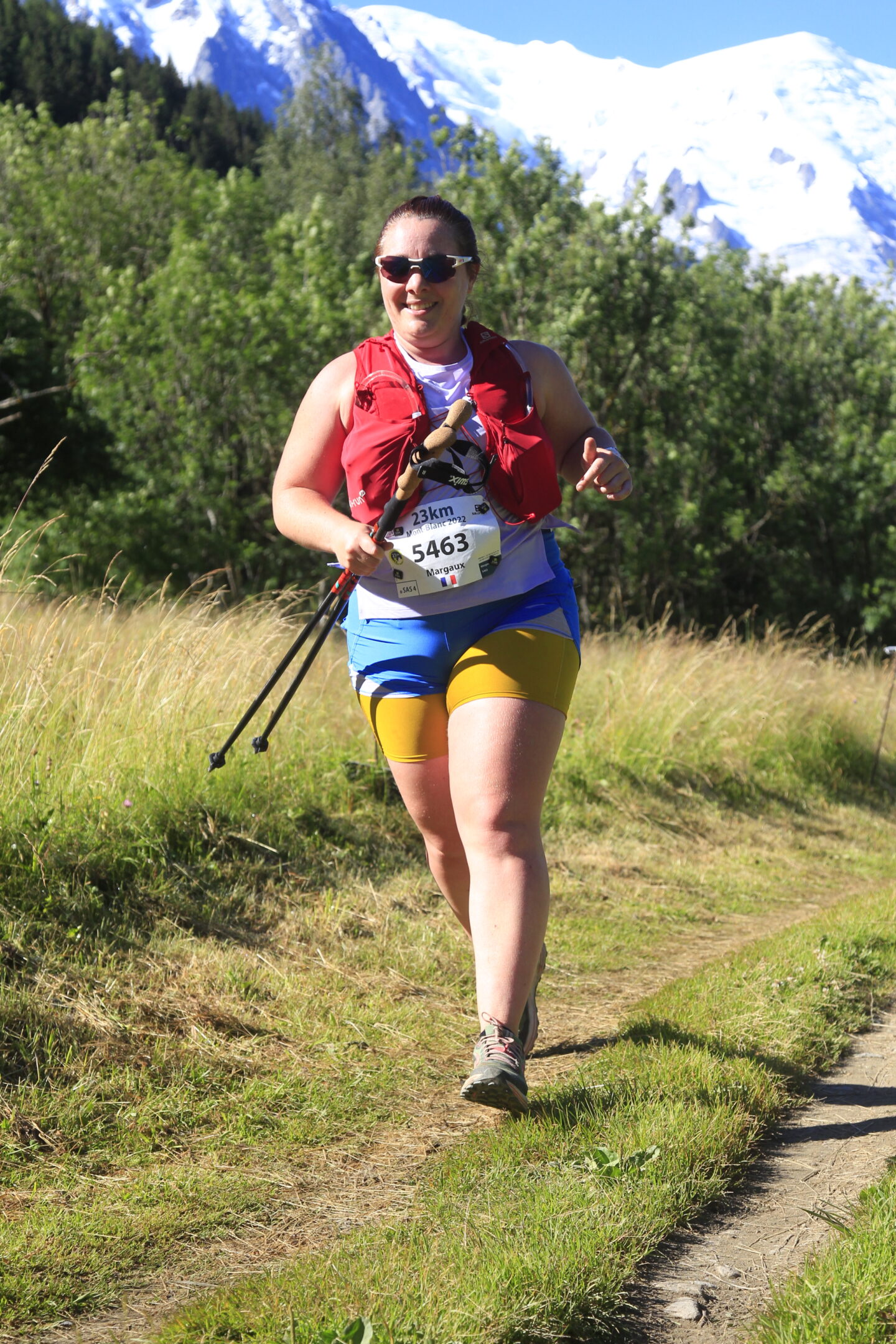 Compte-rendu de mon premier trail : les 23 km du marathon du Mont Blanc...