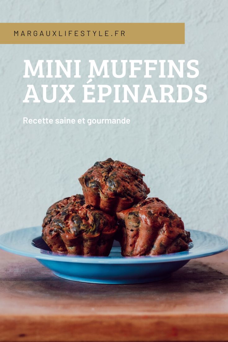 Recette de mini muffins aux épinards 3