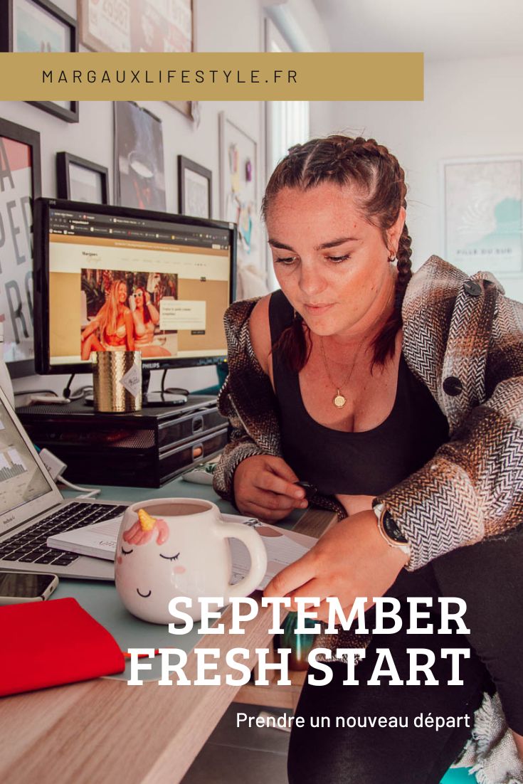 September Fresh start - comment prendre un nouveau départ