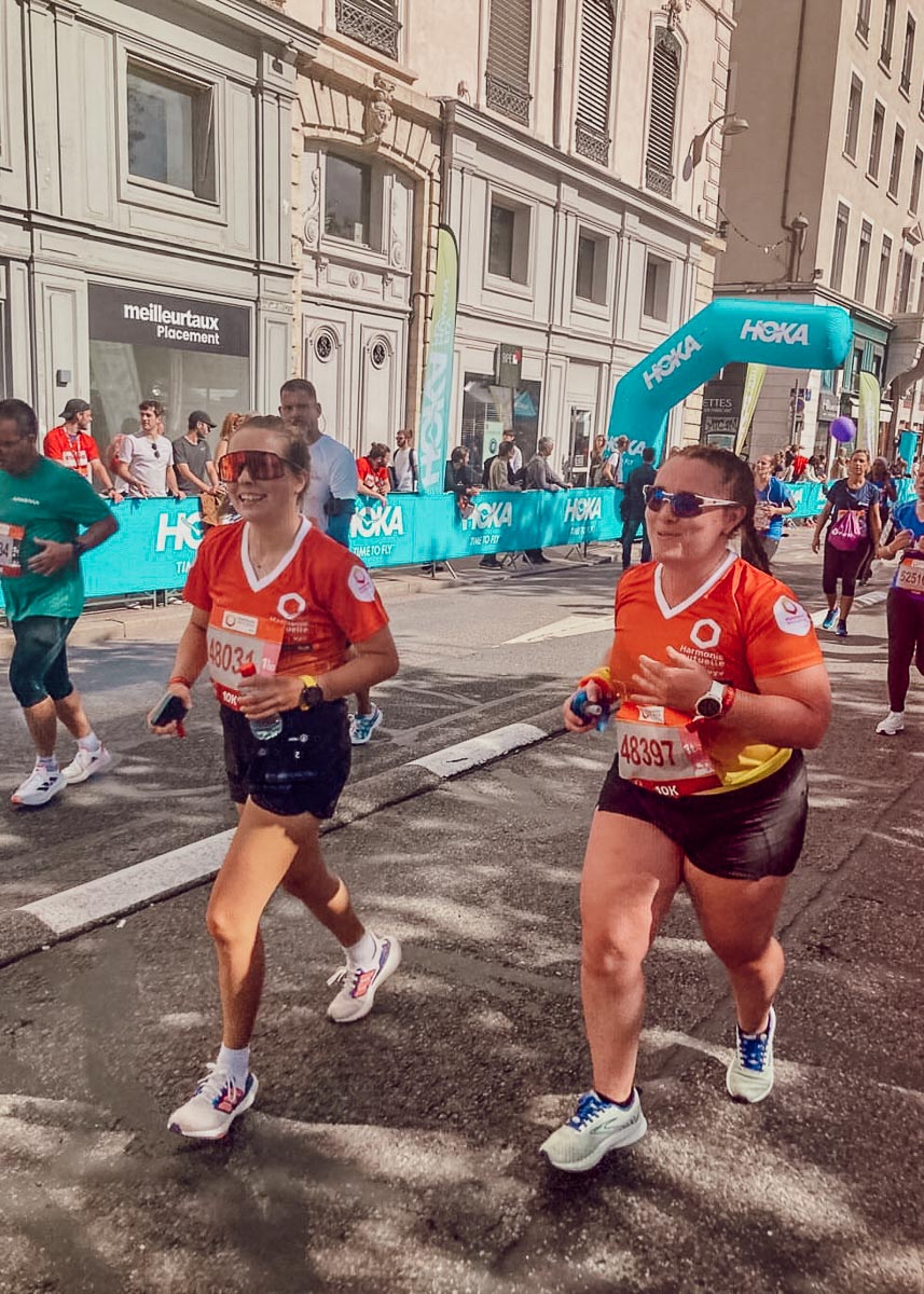 10 km de la run in lyon harmonie mutuelle 2022-1