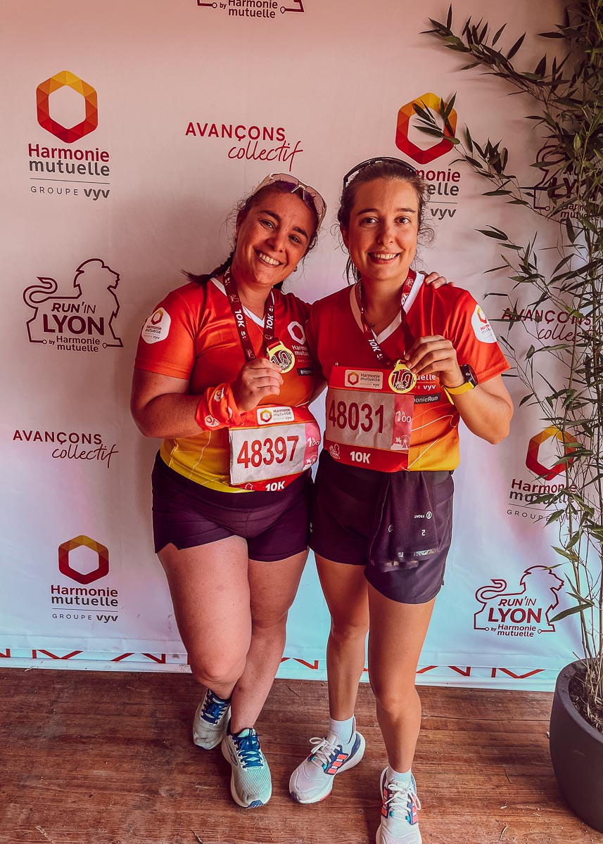 10 km de la run in lyon harmonie mutuelle 2022-2