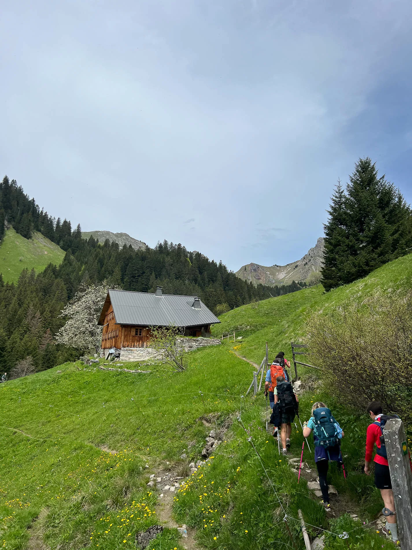 trek de 2 jours dans le chablais -1