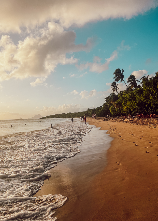 À la découverte des plus belles plages du sud de la Martinique et on commence par les Salines à la pointe Est de l'Île