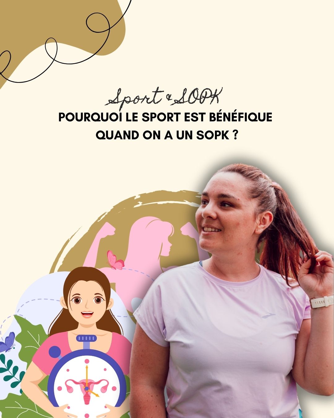 Le syndrome des ovaires polykystiques (SOPK) est un trouble hormonal fréquent chez les femmes en âge de procréer, caractérisé par des cycles irréguliers, un excès d’androgènes et parfois des ovaires polykystiques. Il s’accompagne souvent de symptômes métaboliques comme la résistance à l’insuline, la prise de poids abdominale et une inflammation de bas grade. Bien que chronique, le SOPK peut être efficacement pris en charge grâce à une combinaison de suivi médical, adaptations alimentaires, activité physique et, si nécessaire, traitements médicamenteux ou compléments.