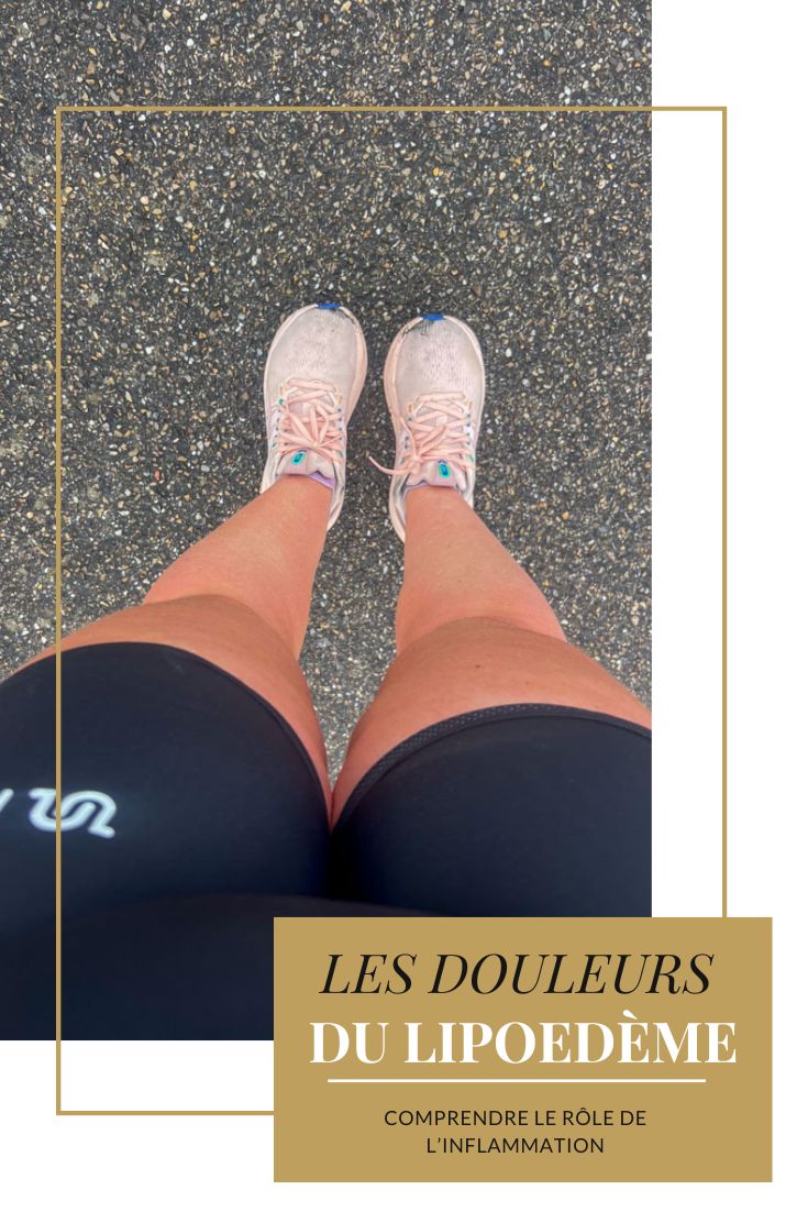 Les douleurs liées au lipoedème sont souvent diffuses, difficiles à décrire, et ne ressemblent pas à des douleurs musculaires classiques : elles peuvent prendre la forme d’une sensibilité au toucher, de tensions, ou de sensations de brûlure dans les jambes. Elles s’expliquent en grande partie par une inflammation chronique du tissu adipeux, associée à une pression sur les nerfs et à des troubles de la circulation. Ce qui les rend particulièrement déstabilisantes, c’est qu’elles peuvent apparaître même sans effort, ou persister malgré une pratique sportive adaptée.
