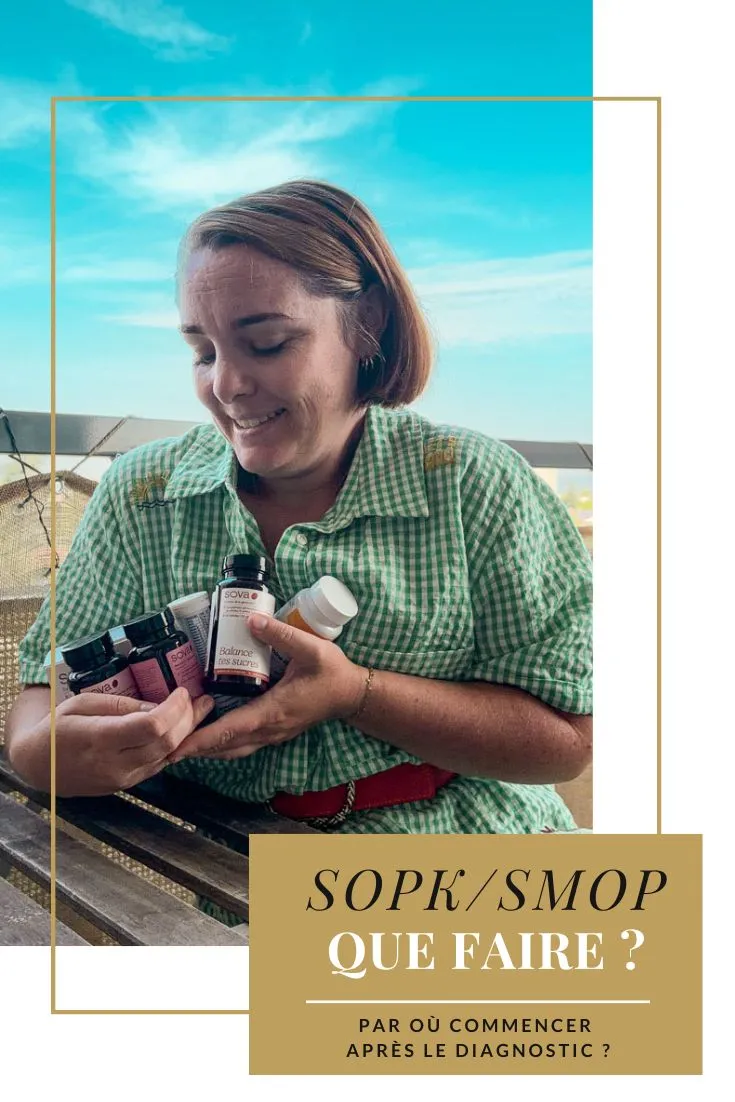 Recevoir un diagnostic de SOPK (désormais aussi appelé SMOP) peut être profondément déstabilisant. Entre les conseils contradictoires sur l’alimentation, les compléments alimentaires, le sport ou la gestion du stress, beaucoup de femmes ont l’impression de devoir transformer toute leur vie immédiatement sans savoir par où commencer. Ce sentiment d’être perdue, submergée et parfois même coupable est extrêmement fréquent face à un syndrome aussi complexe.