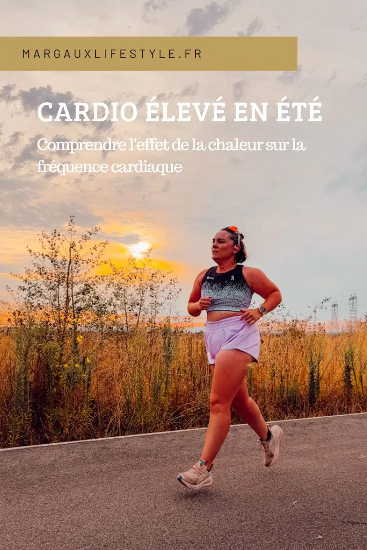 Quand les températures grimpent, il est fréquent d'avoir un cardio plus élevé en courant, même sans augmenter son allure. La chaleur oblige ton organisme à fournir un effort supplémentaire pour réguler sa température, ce qui entraîne naturellement une augmentation de la fréquence cardiaque et peut accentuer la dérive cardiaque au fil de la séance. Cela ne signifie pas forcément que tu régresses : en été, ralentir permet souvent de conserver la bonne intensité d'entraînement malgré la chaleur.